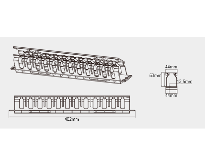 Horizontal Cable Management System (HCM)