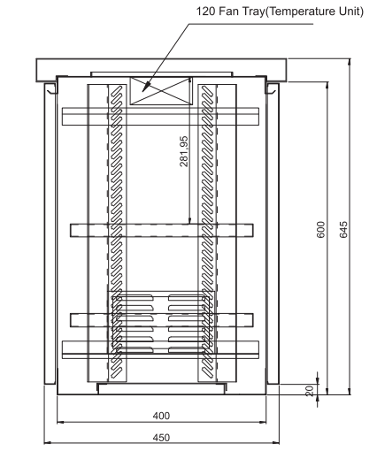 LN-OC-01 Series Outdoor Cabinet (9U,12U,14U,15U) - Image 6